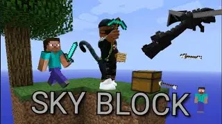 SKY BLOCK В РОБЛОКС! УЧУСЬ ИГРАТЬ В SKY BLOCK!!!