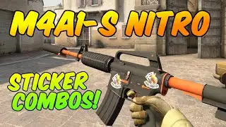 CS:GO - M4A1-S Nitro Sticker Combinations