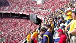 Cal at Ohio State:  Cal Fans Cheering