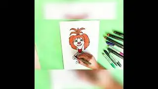 Рисуем ЛИЗУ (БАРБОСКИНЫ) | Drawing an LIZA | #Shorts