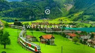 Switzerland 4k Relaxing music🏔⛰Nature Relaxing