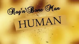 "HUMAN" ЖЕСТОВОЕ ПЕНИЕ RUS COVER - Rag'n'Bone Man