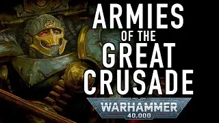 What were the Fleets of the Great Crusade in Warhammer 40K