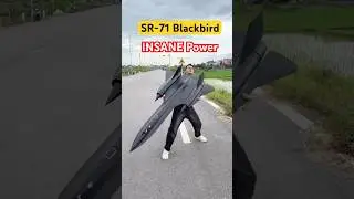 INSANE RC SR-71 Blackbird Jet – Faster Than You Think!