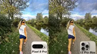 Google Pixel 9 Pro vs iPhone 15 Pro Max Camera Stabilization Test
