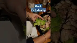 Pork slice wrap is food war amazing 
