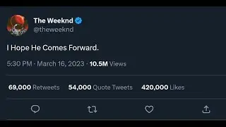I Got Cancelled By The Weeknd.