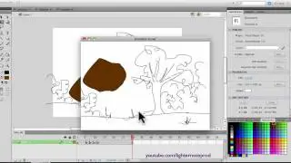 Flash Tutorial - How to Animate a camera shake or earth tremor effect