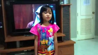 Cute 7yo Girl Sings Gospel