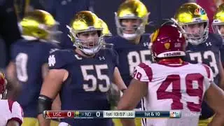 NCAAF 2021 Week 08 USC at Notre Dame