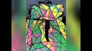 Неоновый рюкзак-мешок