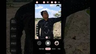 Mode Portrait Gcam LMC 8.4 di Pixel 3A dengan objek manusia 
