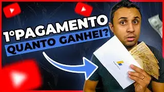 ✅PRIMEIRO PAGAMENTO DO YOUTUBE - Quanto o YOUTUBE PAGA ? QUANTO RECEBI ? Como Monetizar Seu Canal?
