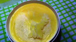 Melted butter.