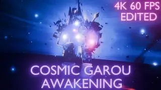 Cosmic Garou Awakening 4K 60FPS Edited | The Strongest Battlegrounds Roblox