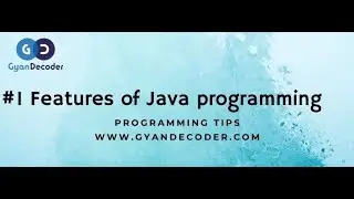 #1  Features of Java Language