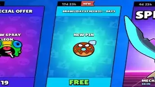 Brawlidays freebies#donuts #brawlstars #brawlidays