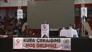 Ankara'da bin 96 sosyal konut kura ile sahiplerini buldu