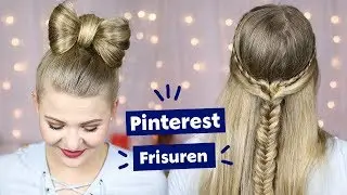 Zwei schöne Pinterest Frisuren selber machen I DominoKati
