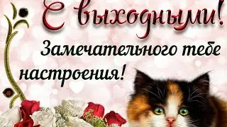 Желаю Отличных Выходных! Замечательного Тебе Настроения! Музыкальная Видео Открытка Для Тебя!