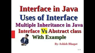 Interface in Java | Multiple Inheritance in Java using Interface | Uses Interface |Java Tutorial #34