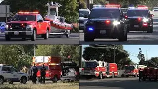 River Rescue! Fremont Fire & Police Depts. Respond to a Drowning