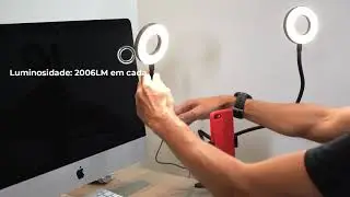 Adaptador Duplo Ring Light AL-06D | Review Greika