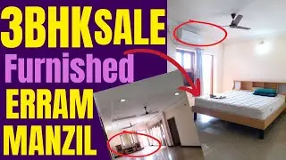 Furnished 3BHK With Pooja Room Sale  #Erramanzil #Khirtabad