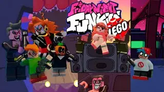 Friday Night Funkin' LEGO - Tutorial , Week 1 , 2 , 3 and 4 - [FNF Mods] [Hard]