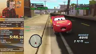 Cars | Compact Glitchless Speedrun World Record in 