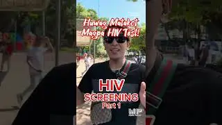 Huwag Matakot Magpa HIV TEST! | FREE HIV Screening | People's Park, Davao City | Part 1