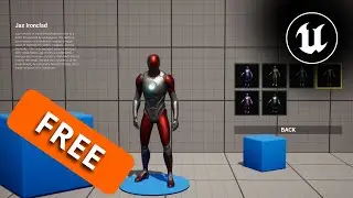 Character Selection X Lite - Unreal Engine 5 (FREE Download)