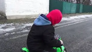 Данюшин подарок на день рождение Супер Байк!