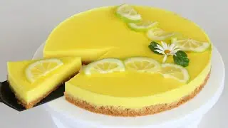 بدون فرن بدون كريمة بدون فلان ولا جيلاتين أروع طورطة في 5 دقائق لعشاق الحامض 🍋مذاق Toop لا تفــوتكم