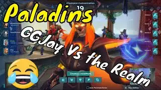 Paladins | GGJay Vs The Realm with Guest Fate Wezzye