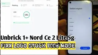 Unbrick OnePlus Nord Ce 2 Lite 5G CPH-2381 ll Fix Corrupted Boot/Stuck Logo (Qualcomm 9008 Mode)