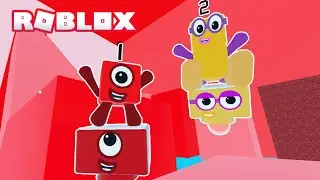 Numberblocks TIMES TABLES Mega Obby SPEED RUN | Roblox