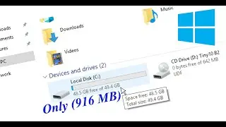 1 GB Windows 10-Tiny 10