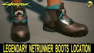 Cyberpunk 2077 Netrunner Boots Legendary Location