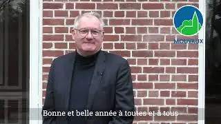 Eric Durand, Maire de Mouvaux, vous présente ses meilleurs vœux 2023