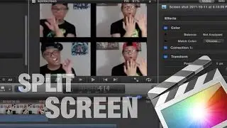 How to Split Screen on Final Cut Pro X