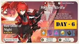 (Guide) Genshin Hidden Strife Event Dire Difficulty (FREE 420 PRIMOGEMS!) Diluc Event Day 6