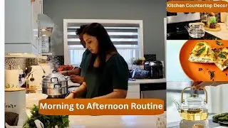 Kitchen Countertop Organization - Viral Indian Breakfast recipe Dahi Toast, Shein Jackets Haul