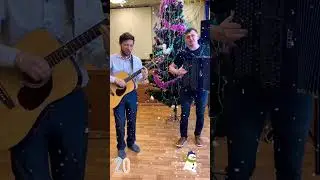 🔥ПОТОЛОК ЛЕДЯНОЙ! 🥶Дали жару 🤗🌲❄️#иванадыбаев #антонгераськин #баян #гитара #снаступающим #2024