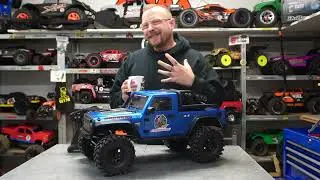 THE CROSS RC 1/8 EMO X TRAIL CRAWLER  RTR 4s