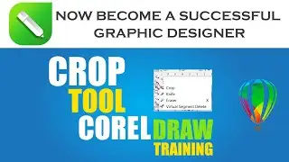 CorelDraw Crop Tool Tutorial - Urdu / Hindi