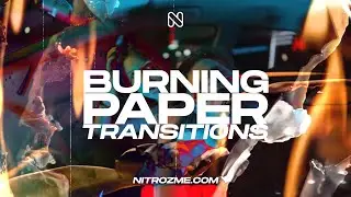 Exciting BURNING PAPER Transitions - are perfect choice for your video!