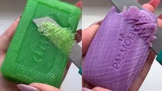 АСМР. Режу мыло.  Антистресс видео. SOAP CUTTING Tik Tok 2020 #6