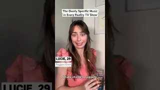 The Overly Specific Music in Every Reality TV Show #parody #shorts #realitytv