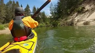 Kayaking Siltcoos River Canoe Trail to the Pacific Ocean